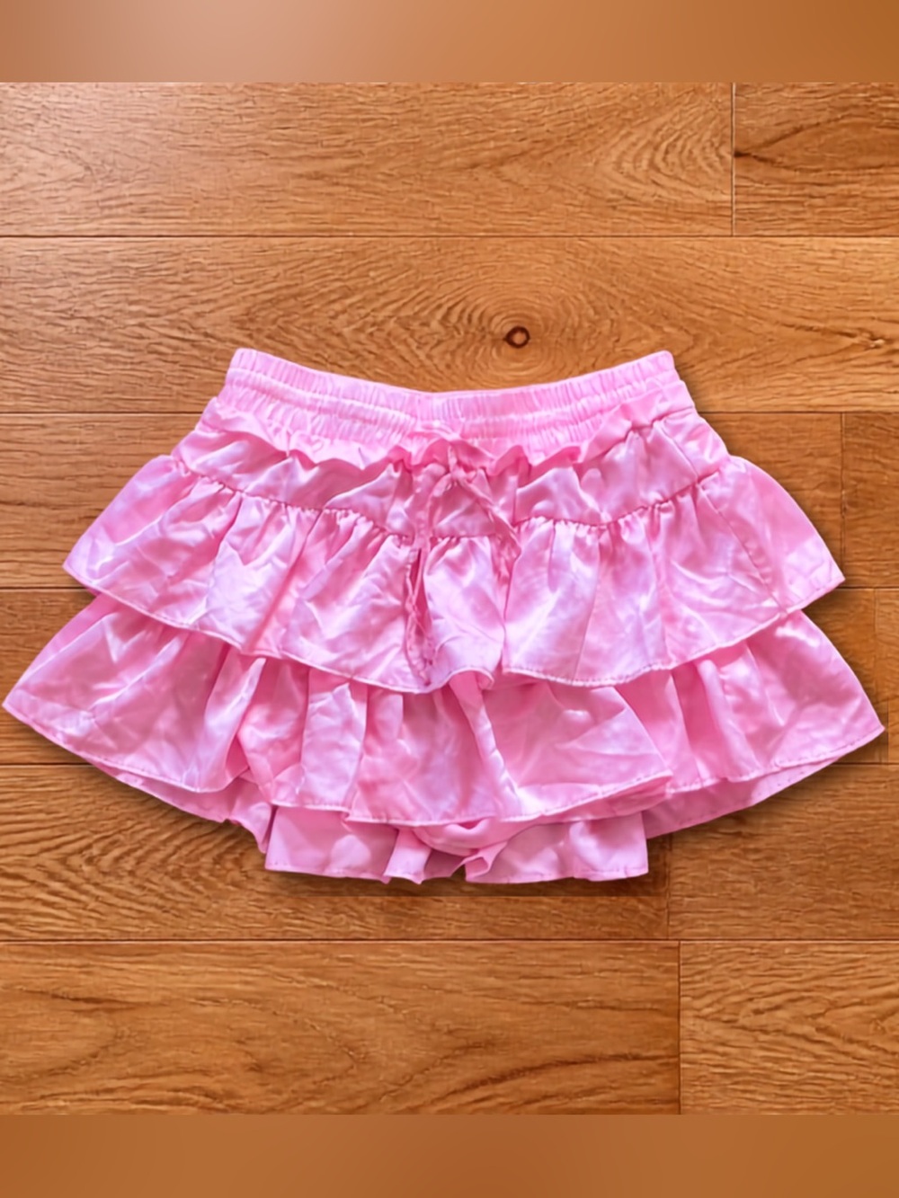 NWT Tiered Ruffle Skort Skirt Size M